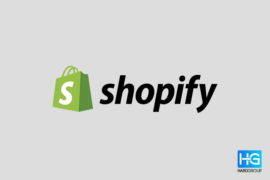 rappresentazione del logo di Shopify