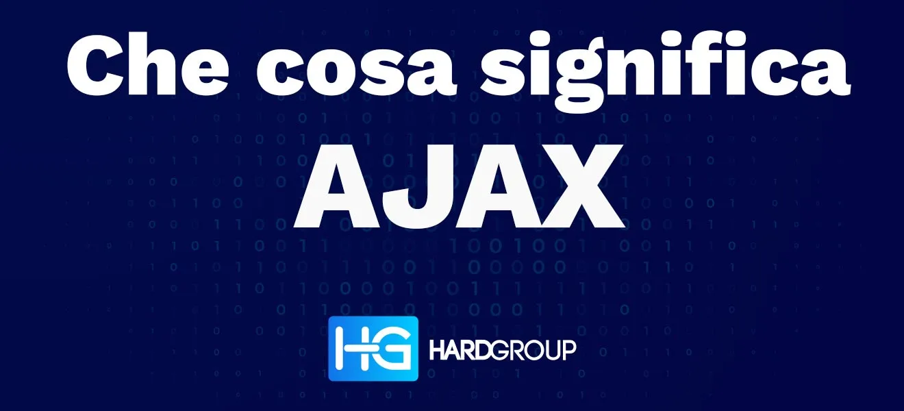 Schema visivo che introduce alla domanda Cosa significa AJAX