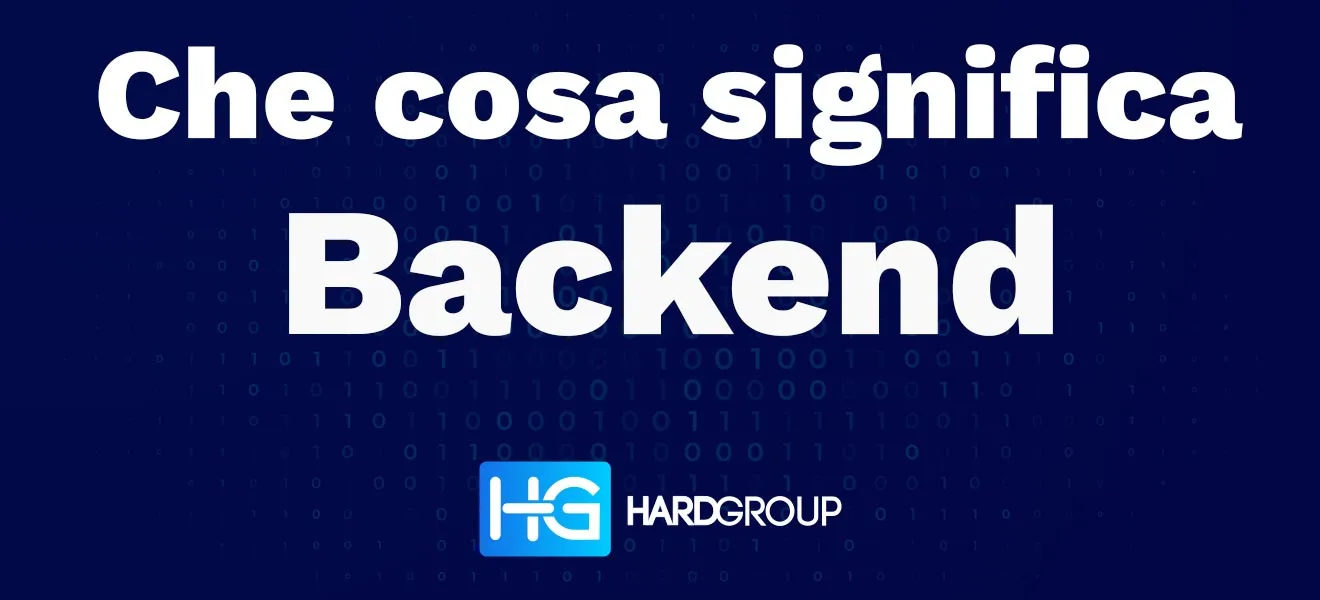 Schema visivo che introduce alla domanda Cosa significa Backend