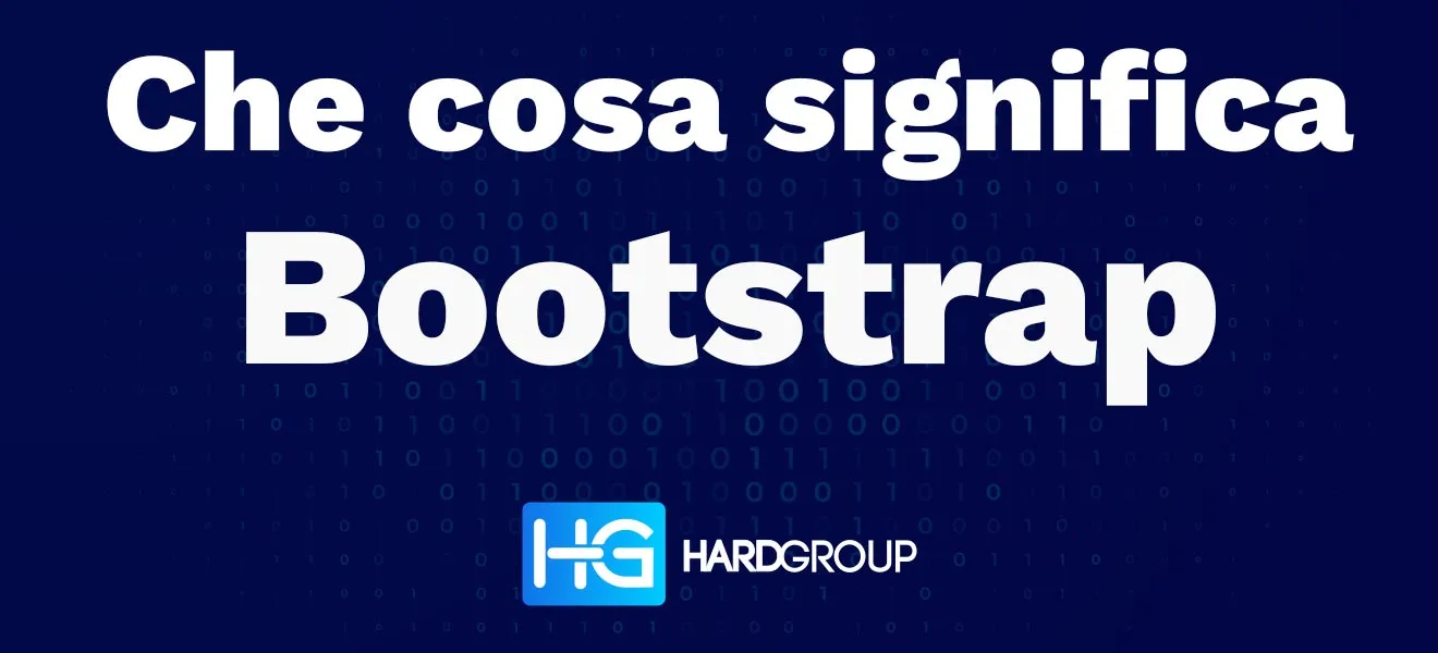 Schema visivo che introduce alla domanda Cosa significa Bootstrap