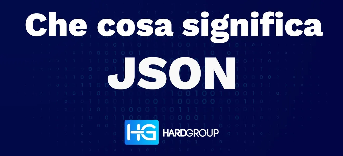 Schema visivo che introduce alla domanda Cosa significa JSON?