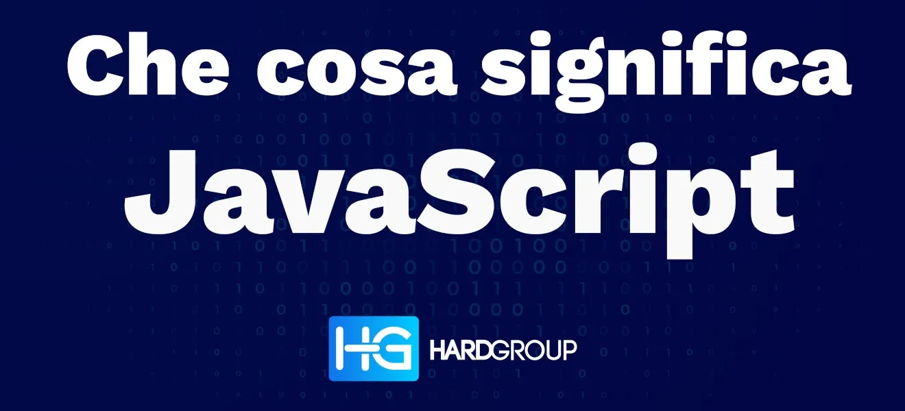 Schema visivo che introduce alla domanda Cos'è JavaScript?