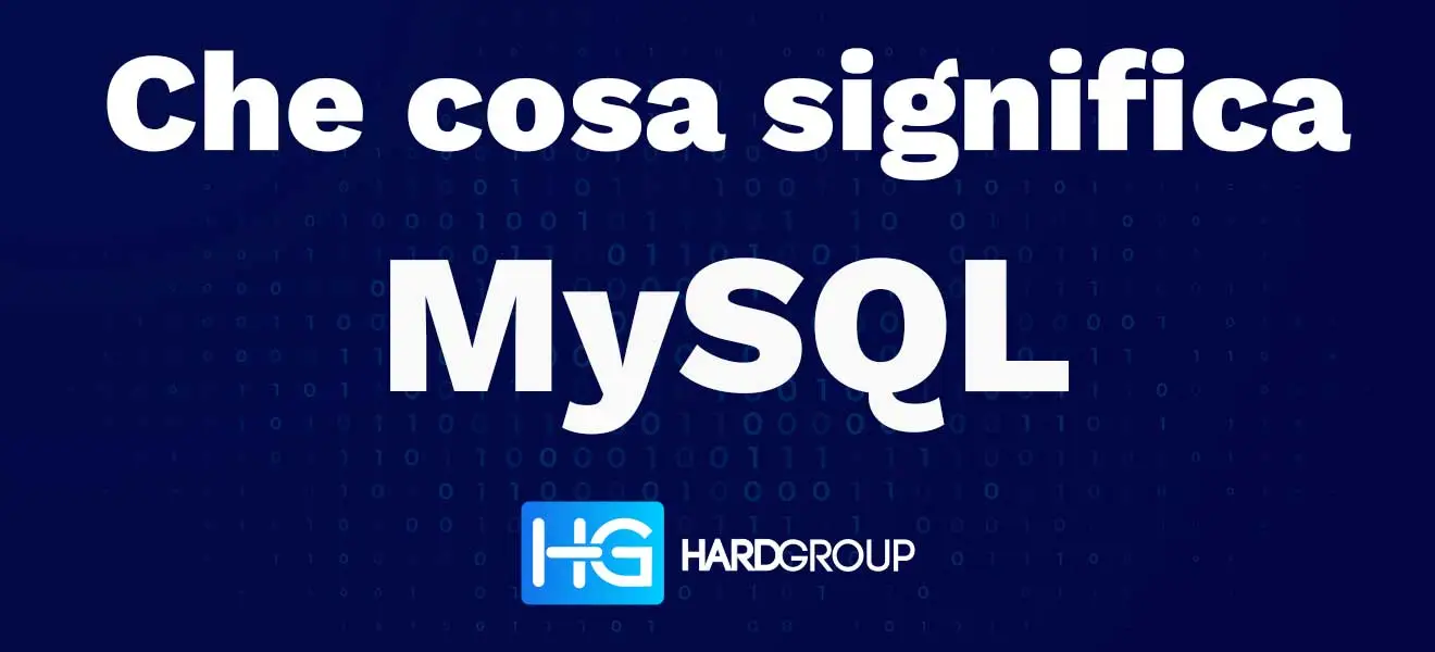 Schema visivo che introduce alla domanda Cosa significa MySQL