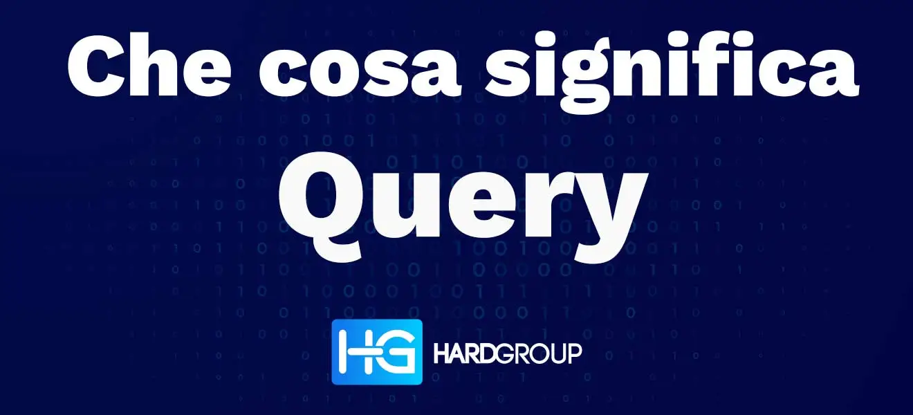 Schema visivo che introduce alla domanda Cosa significa Query