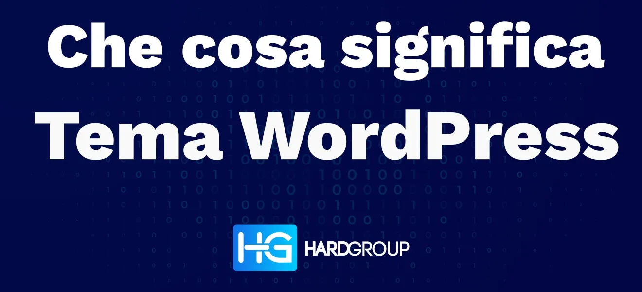 Schema visivo che introduce alla domanda Cosa significa Tema Wordpress