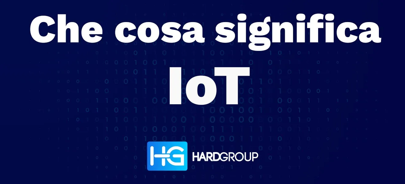 Schema visivo che introduce alla domanda Cosa significa IoT?