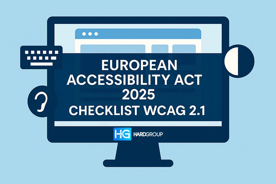 Checklist WCAG 2.1 conformità European Accessibility Act 2025